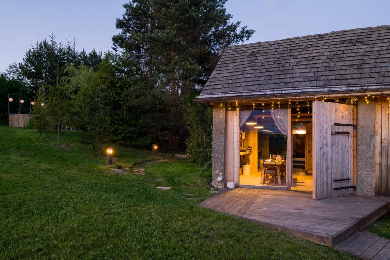 Sen Sosen - Czarujacy Dom Z Sauna, Basenem I Stodola Lekawica  Exterior foto
